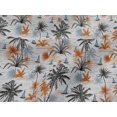 thumbnail image 5 of oneOone Viscose Jersey Orange Fabric Sea Life Pattern Sewing Material Print Fabric By The Yard 60 Inch Wide, 5 of 5