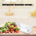 thumbnail image 4 of COFEST Organisateurs de Réfrigérateur, Bacs de Rangement pour Aliments, Contenant de Rangement pour Réfrigérateur, Contenant pour Aliments de Réfrigérateur avec Couvercles, Rangement de Fruits et Légumes pour Réfrigérateur, Garde-Frais, Blanc Partit, 4 of 7