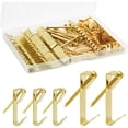 thumbnail image 4 of TIELUTT 100PCS Picture Hook with Nail Wall Hook Picture Hook Hanging Kit Hook Clips Mail It Comes from Sticker Hooks for Hats for Men Sturdy Wall Hooks No Nail, 4 of 7