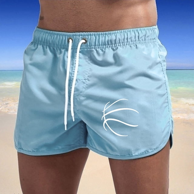 Men's Board Shorts for Spring and Summer Versatile Splicing Swimming Trousers and Surfing Beach