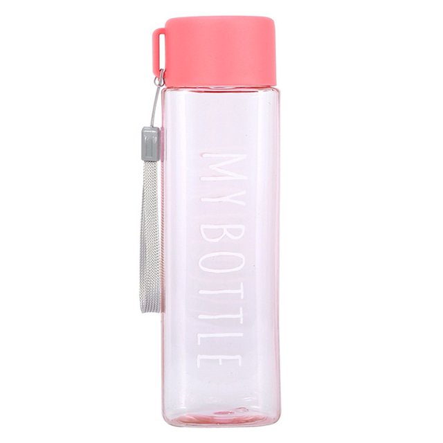 MYG 500ml Large Capacity Sports Water Cup Summer Outdoor Portable Water Bottle