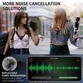 thumbnail image 4 of NEW Wireless Lavalier Microphone Audio Video Recording Mini Mic for Iphone Android Laptop Live Gaming Mobile Phone Microphone, 4 of 5