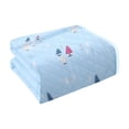 thumbnail image 2 of Feltree Premium Summer Cooling Quilt for Hot Sleepers, Skin-Friendly Polyester Fiber Bedding with Inner Core, 2 of 7