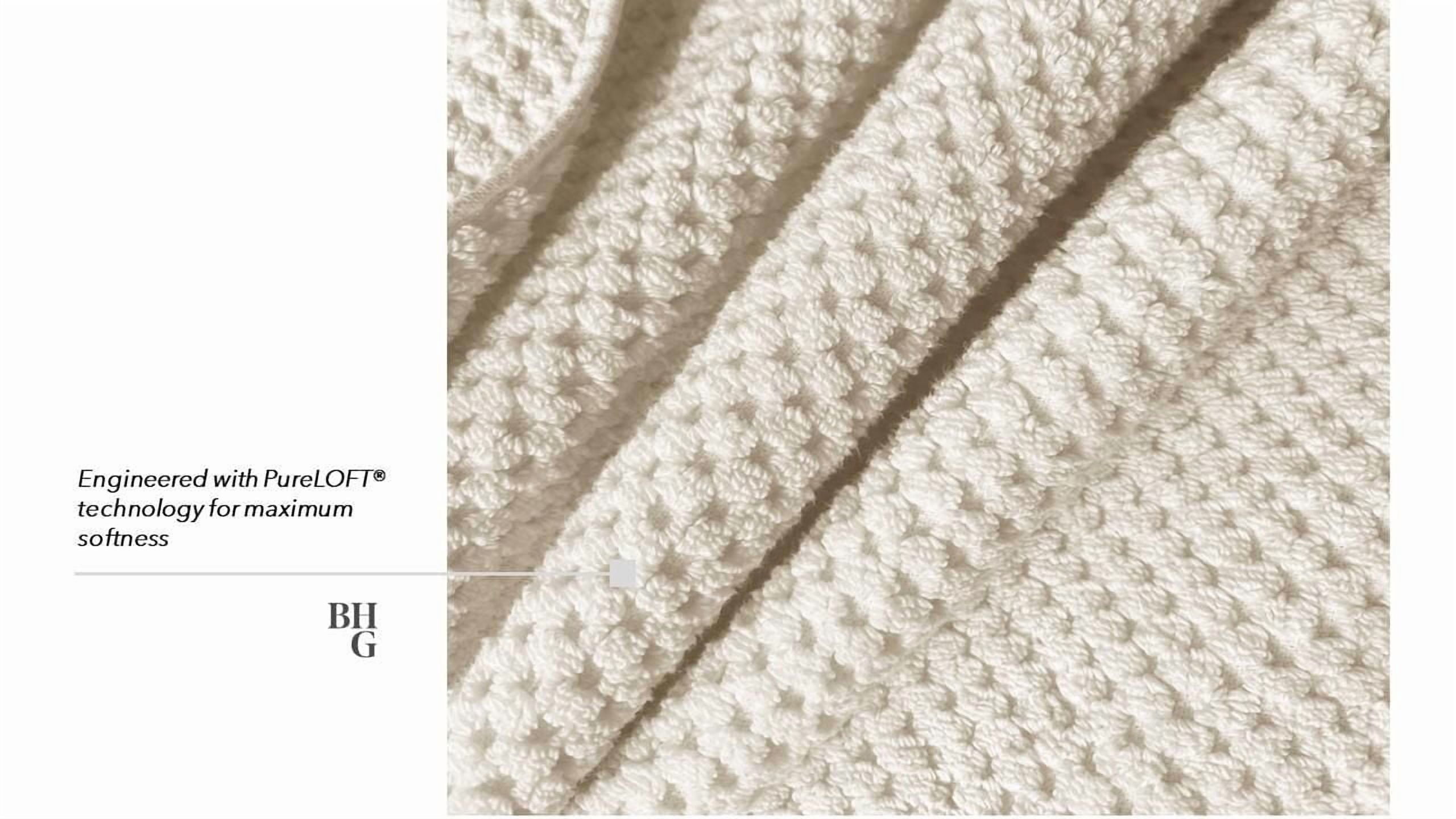Better Homes & Gardens Signature doux Popcorn Texture Collection débarbouillettes