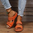 thumbnail image 5 of Snorda Sandales Compensées Décontractées de Mode pour Femmes Dames Chaussures Pantoufles d'Extérieur, 5 of 5