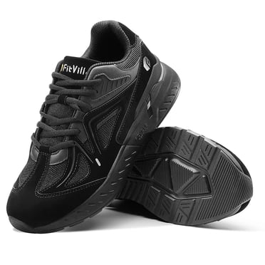 FitVille Women's Wide Walking Shoes For Flat Foot Plantar Fasciitis Heel Pain Relief