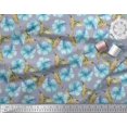 thumbnail image 2 of Soimoi Rayon Fabric Hummingbird & Floral Print Sewing Fabric Yard 42 Inch Wide, 2 of 3
