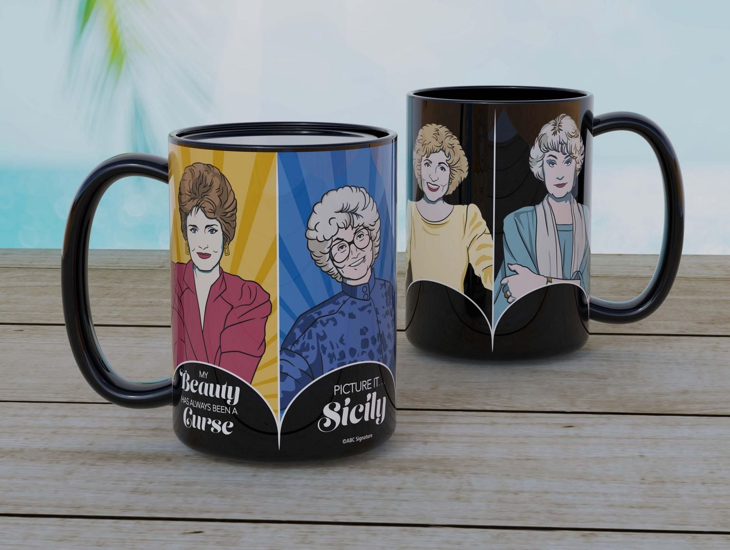 Zak Designs Tasse Changement Couleur Golden Girls