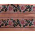 thumbnail image 4 of oneOone Georgette Viscose Fabric Leaves & Floral Block Fabric Prints By Yard 42 Inch Wide, 4 of 4