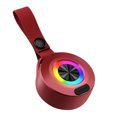 thumbnail image 2 of TopLLC New Outdoor Sports Button Bluetooth Speaker,Wireless Colored Lights,Portable Cycling Mini Audio System on Clearance, 2 of 6