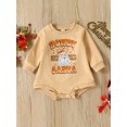 thumbnail image 2 of Faithtur Combinaison Bébé Automne Noël, Imprimé Lettre Père Noël Manches Longues Col Rond pour Garçons Filles, 2 of 9