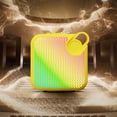 thumbnail image 2 of Langgg Bluetooth Speaker For Sound And Colorful Lighting Effects 3D Sound blue, 2 of 6