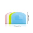 thumbnail image 3 of Harpily Kitchen Gadgets Plastic PE Soft Scraper Cake Scraper Rice Noodle Half Round Ladder Dough Scraper Baking Tool, 3 of 3