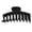 BK, variant on RKSTN Hair Clips for Women 10 Color Large Matte Hair Claw Clips Nonslip Big Nonslip Hair ClampsPerfect Jaw Hair Clamps For And Thinner Hair Styling Fashion Hair Clips