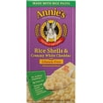thumbnail image 1 of ANNIES HOMEGROWN PASTA RICE SHELL WHT CHDR Pack of 12, 1 of 1