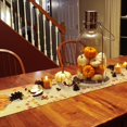 thumbnail image 4 of Table Runner 72 Inches Long for Dining Room Thanksgiving Washable Burlap Linen Tabletop Collection for Party Dinner Holidays Harvest Pumpkin Maple Leaves, 4 of 7