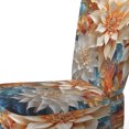 thumbnail image 4 of Designart "Jaune Beige Abstrait Fractal Euphony Infini" Chaise d'Appoint Moderne Rembourrée - Fauteuil Moderne pour Salon, 4 of 7