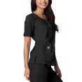 thumbnail image 3 of Adar Universal Women's V-Neck Scrub Top, Adult, 3 of 7