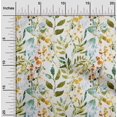 thumbnail image 2 of oneOone Cotton Jersey Orange Fabric Leaves Sewing Craft Projects Fabric Prints By Yard 58 Inch Wide-RK, 2 of 5