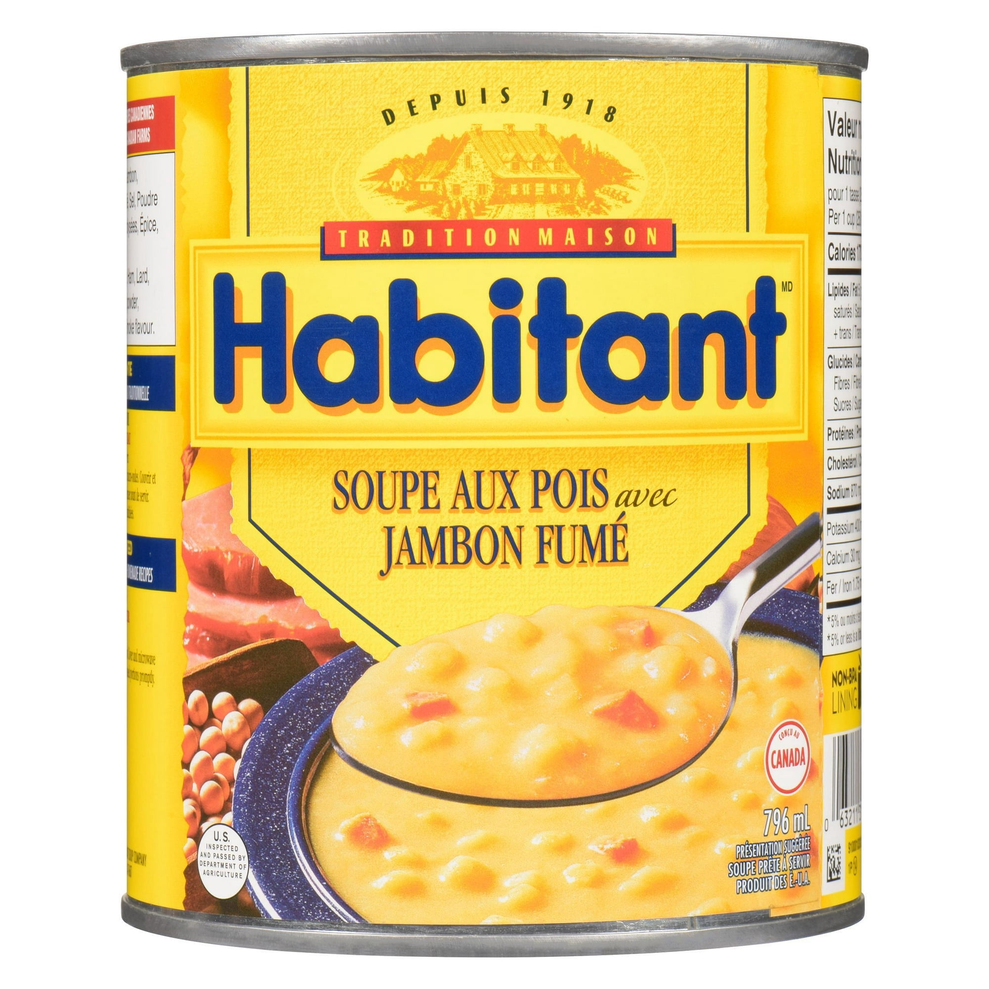 Habitant Pea Soup with Smoked Ham