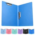 thumbnail image 2 of ZTTD Double Strong Clips File Folder Report Cover, Punchless Binder with 2 Clamp, Office Project Folder, Commercial or S-chool Documents File Folder, for Letter Size or A4 Size, 2 of 9