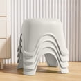 thumbnail image 4 of xaoyunyn Elegant Nonslip Stepping Stool for Enhanced Stability Versatile for Bathroom,Kitchen Living Room Use Stylish and Functional Plastic Stool for Everyday Tasks, 4 of 6