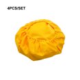 thumbnail image 4 of fastboy Chair Looking Brand New Washable Chair Seat Cover Set No Pilling yellow 1Set, 4 of 6