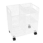 ZheElen Yoga Mat Storage Rack Metal Foam Block Yoga Roller Gold Organizer Holder Yoga Mat White 60x30x63cm