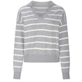 thumbnail image 4 of Vestes de Printemps pour Femmes Mode Femmes Décontracté à Manches Longues Imprimé Col Montant à Carreaux Seater, 4 of 8