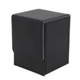 thumbnail image 1 of 100 Card Holder Box with PU Leather, Scratch , Wearproof,  Closure, Suitable for Tabletop Storage, Ideal Gift for Collectors, 1 of 8