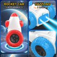 thumbnail image 4 of Blue Rolling And Rotating Toy Car Remote Control Toy For Children High-Speed Wireless Remote Control Car Stunt Car, 4 of 8