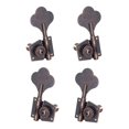 thumbnail image 1 of TISHITA 4 Open Bass Tuning Pegs Electric Bass Tuning Pegs Machine Heads Knobs Metal Bass 2L2R Red Bronze, 1 of 8