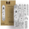 thumbnail image 1 of Bike Frame Sticker Mountain Bike Scratch Resistant Frame Protector Removable Sticker Road Frame Adhesive Guard Cover Bike Frame-Type 4, 1 of 5