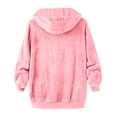 thumbnail image 5 of TIMIFIS Men's Heavyweight Fuzzy Jacket Zip Up Sweatshirt Coat Fashion Fleece Warm Jacket, 5 of 5