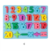 EGNMCR Alphabet And Number Puzzle Set Wooden Upper Case Letter Number And Shape Learning Puzzles Board Toy Ideal Of Educational Matching Game For 3 4 5 Years Old Toddl Puzzles Puzzles