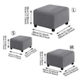 thumbnail image 3 of Housse de Sofa en Polyester Protectrice Réversible Extensible Housse de Canapé pour Salon Meubles Maison Durable Lavable Douce Confortable, 3 of 5