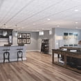 thumbnail image 3 of Genesis 2ft x 2ft White Ceiling Tiles- Waterproof, Washable, Fire-Rated PVC- 12 Pack, 3 of 6