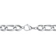 thumbnail image 3 of Collier Chaîne Figaro pour Homme 22 Pouces en Acier Inoxydable - 10 mm, 3 of 4