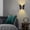 Black, variant on YoYuwiners Outdoor Indoor Wall Sconce Aluminum IP65 LED White 1 Light
