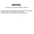 thumbnail image 2 of Transit Auto Kit d'Étriers de Frein à Disque avant Arrière (8 Pcs) pour Toyota Yaris KC8-101320T, 2 of 11