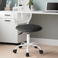 thumbnail image 1 of Homy Casa Boys' Girls' Swivel Study Chair with Pink Fabric Seat and Adjustable Height, 1 of 10