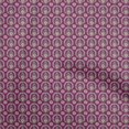thumbnail image 1 of oneOone Rayon Magenta Fabric Craft Projects Decor Fabric Printed By The Yard 56 Inch Wide, 1 of 5
