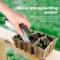 thumbnail image 4 of Seedling Transplant Tongs Stainless Steel Easy Transplanter Tool with Grasp Tips for Root, 4 of 6