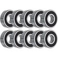 thumbnail image 1 of Niche Wheel Bearing 6304-2RS 20x52x15mm Single Row Deep Groove 10 Pack 519-CBB2244R, 1 of 5