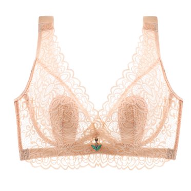DondPO Bras For Women Ladies Lightweight Full Cup Plus Size Lingerie Push Up Bra Sexy Lace Bra Underwear Push Up Bra Seamless Bras For Women Brown 38D Clearance！