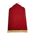 thumbnail image 1 of Home Office Mat 32 in x 20 in Foldable Flannel Prayer Rug with Non-Slip Backing for Church Travel Camping, 1 of 5