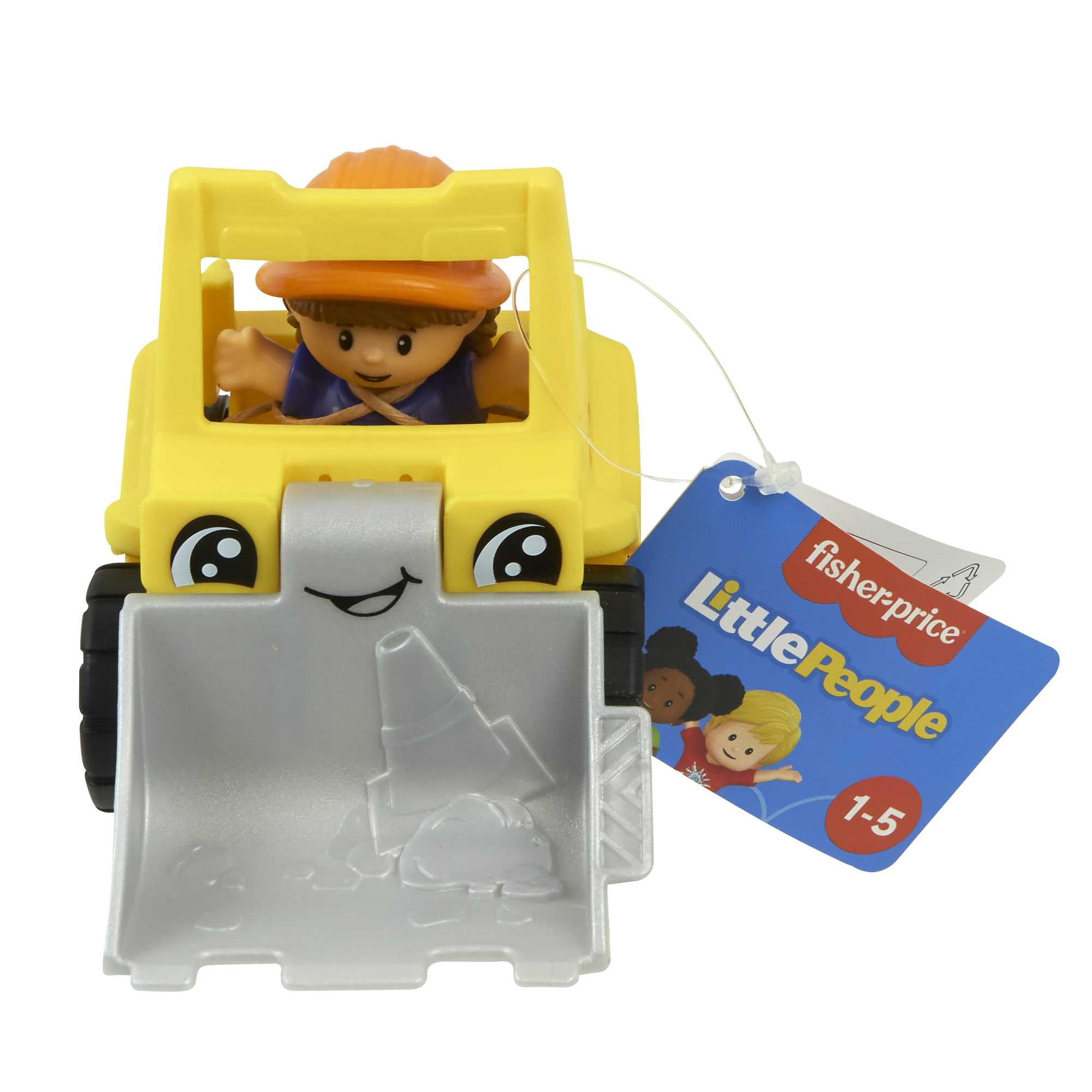Fisher-Price Little People Bulldozer et figurine, 2 éléments