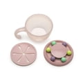 thumbnail image 4 of Melii Abacus Snack Container for Infants and Toddlers, Pink, 6.76 oz / 200 ml, 4 of 5