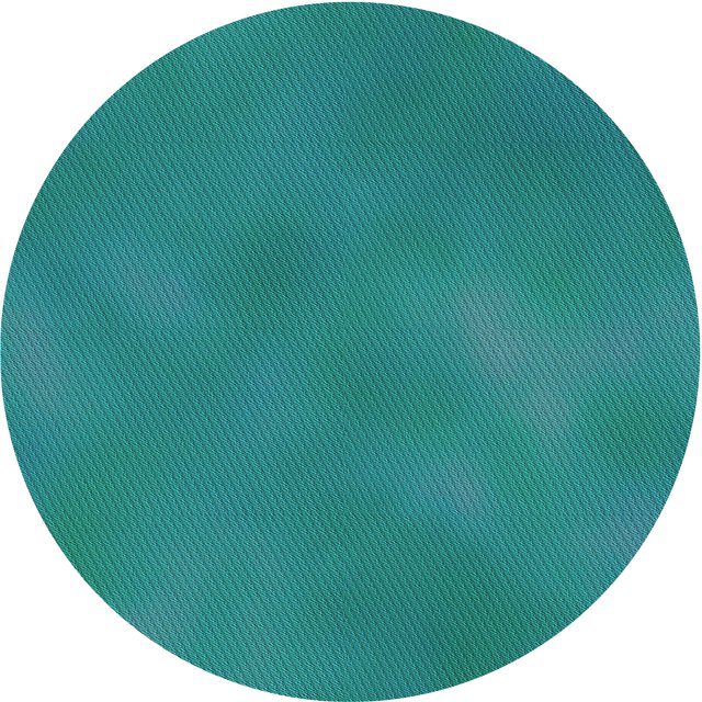 Ahgly Tapis d'Intérieur Lavable en Machine Carré Transitionnel Vert Cyan Foncé, 3 Pieds Carré