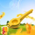 thumbnail image 1 of Simple Craft 2-In-1 Lemon Squeezer - Easy To Use Manual Juicer Hand Press - Lemon Juicer & Lime Squeezer Extracts Juices in Seconds, 1 of 4